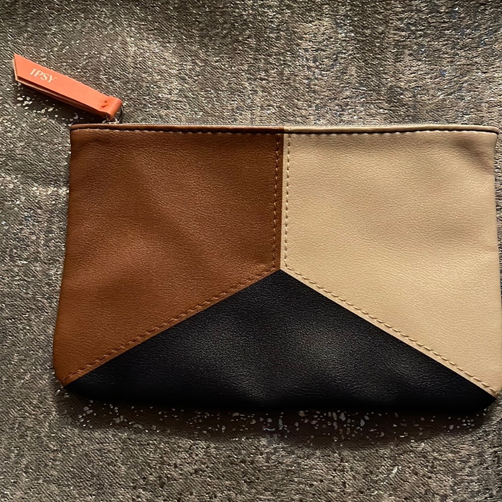 Multi color makeup bag